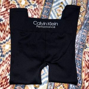calvin klein ribbed leggings